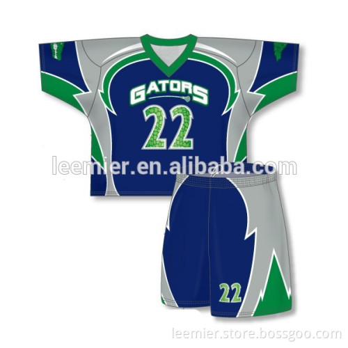 Lacrosse uniforms with inserted short sleeves
